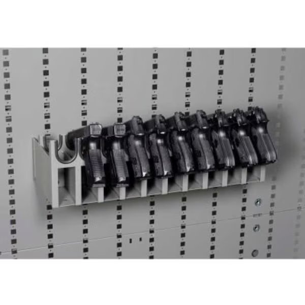 Datum Argos 10 Pistol Cradle -  Battleship Gray, Datum Filing Systems, Mfr#: WS-6810-WS23
